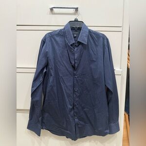 Banana Republic Men’s Pinstripe Button Down Dress Shirt